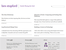Tablet Screenshot of benstopford.com